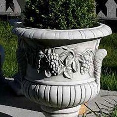 Betonwerk Sprenger Blumentopf aus Beton 1