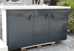 Betonwerk Sprenger Müllbox aus Beton 1