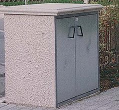 Betonwerk Sprenger Müllbox aus Beton 2